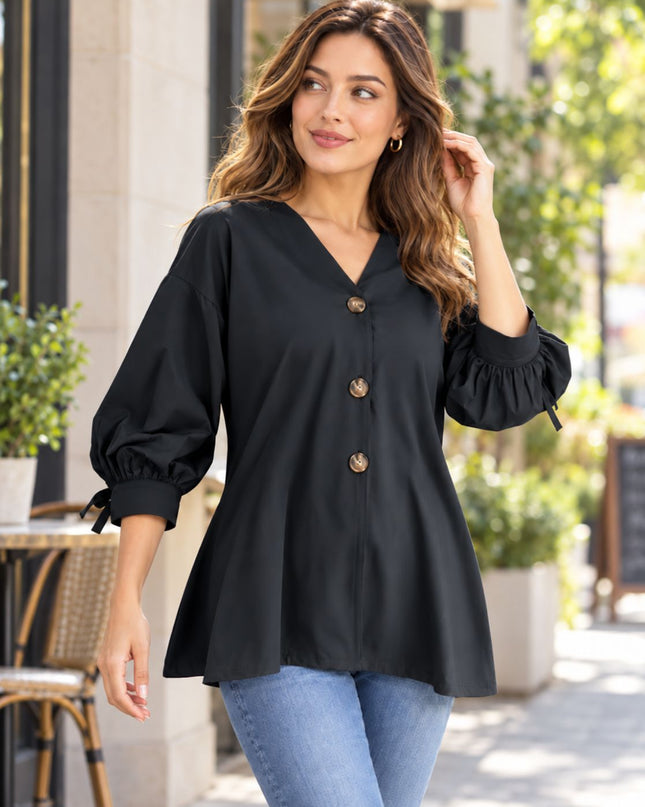 Blusa Ainoa - Negro