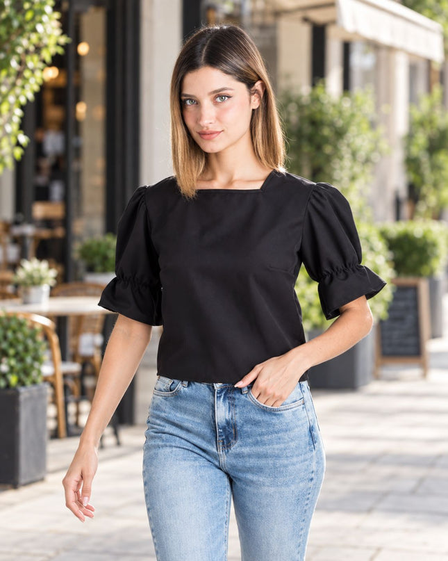 Blusa Esmery - Negro