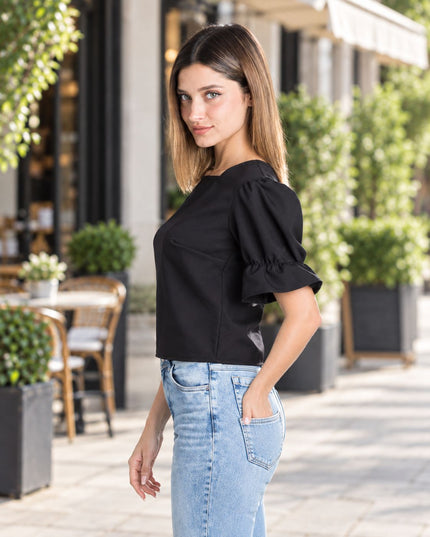Blusa Esmery - Negro