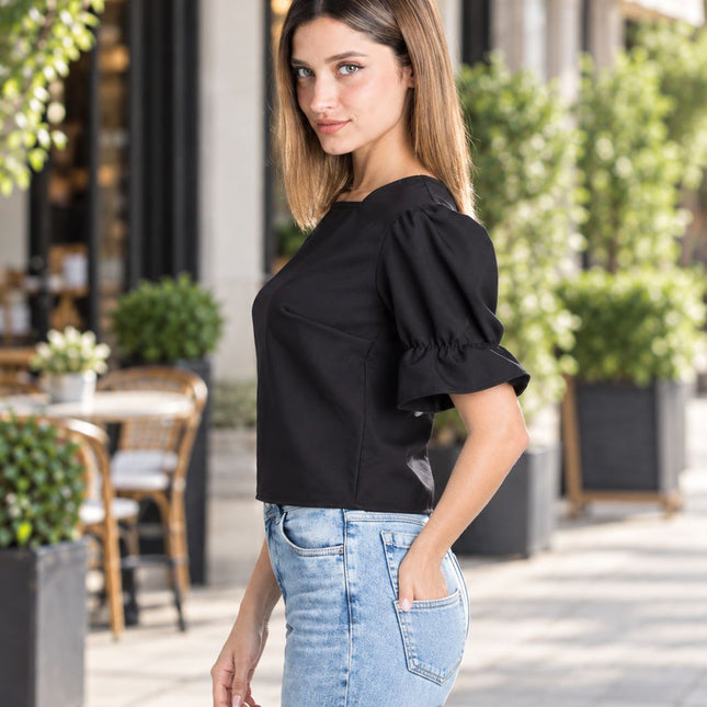 Blusa Esmery - Negro