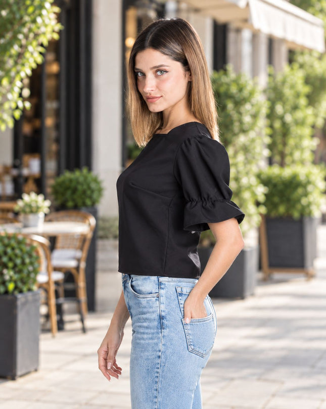 Blusa Esmery - Negro