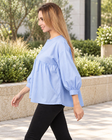 Blusa Jules - Celeste