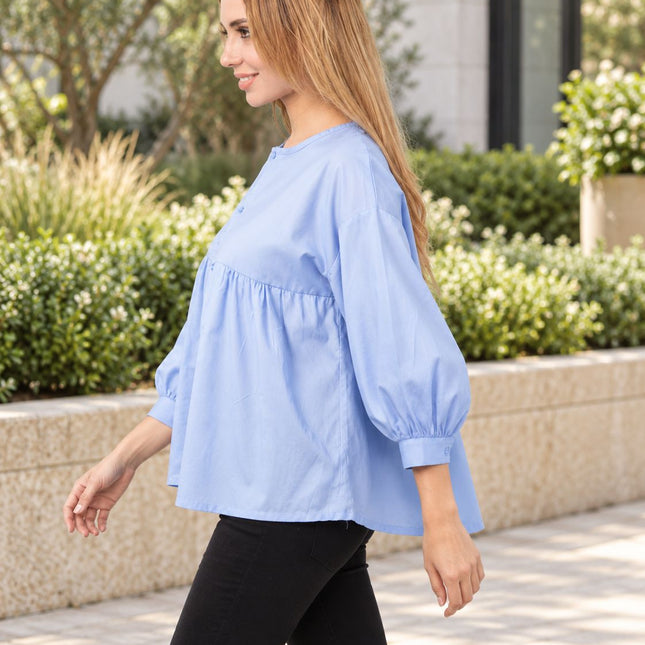 Blusa Jules - Celeste