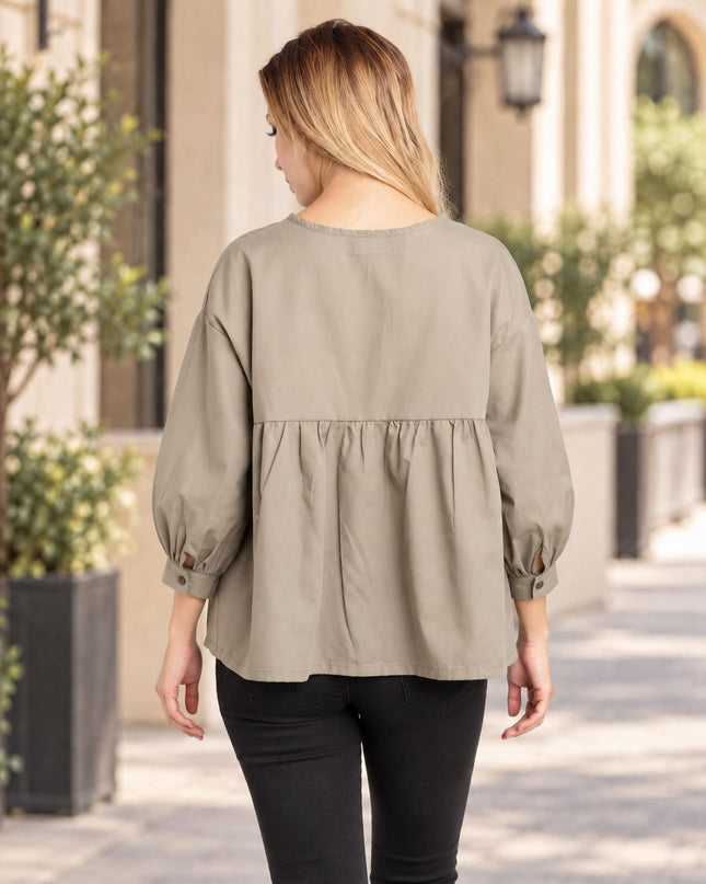 Blusa Jules - Militar
