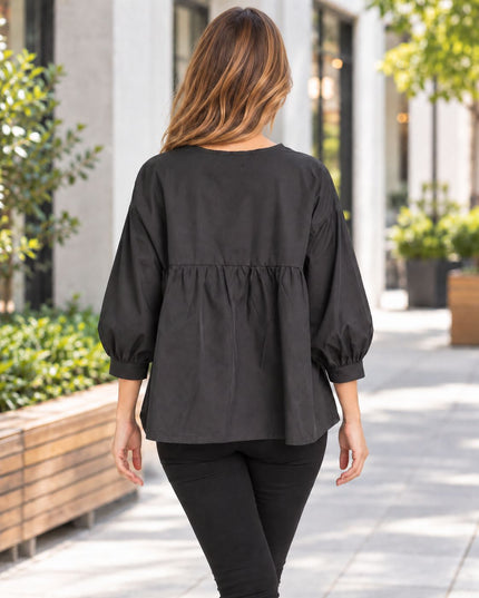 Blusa Jules - Negro