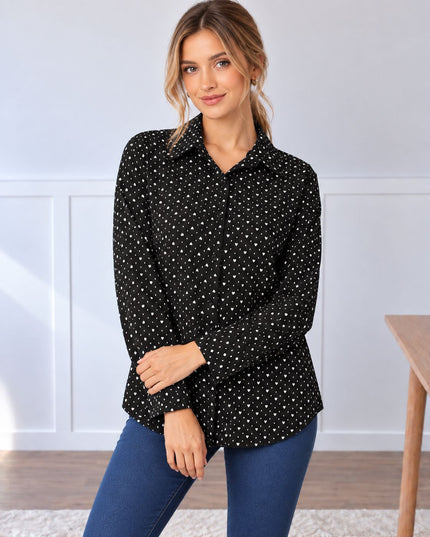 Blusa Kansu - Negro