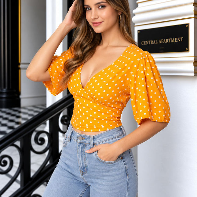 Blusa Katalina 2.0 - Mostaza
