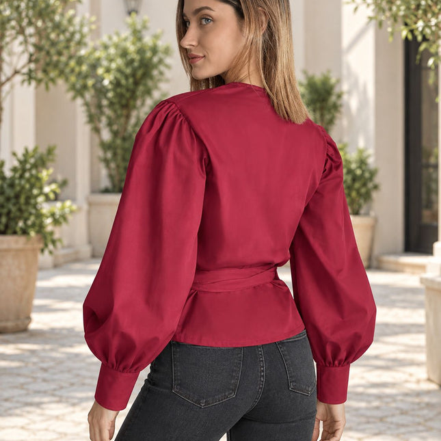 Blusa Katrina - Guinda