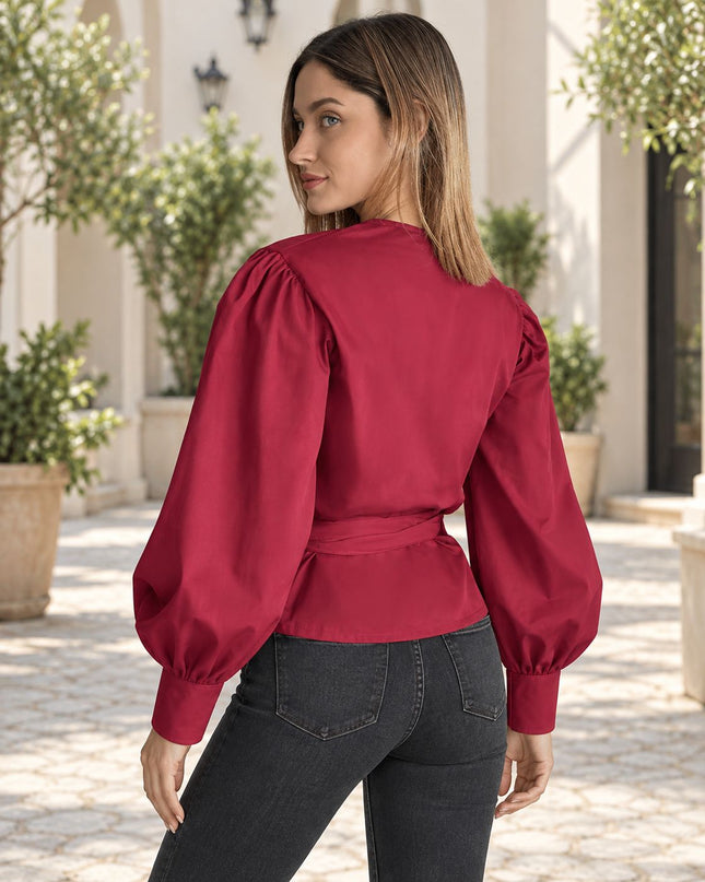 Blusa Katrina - Guinda