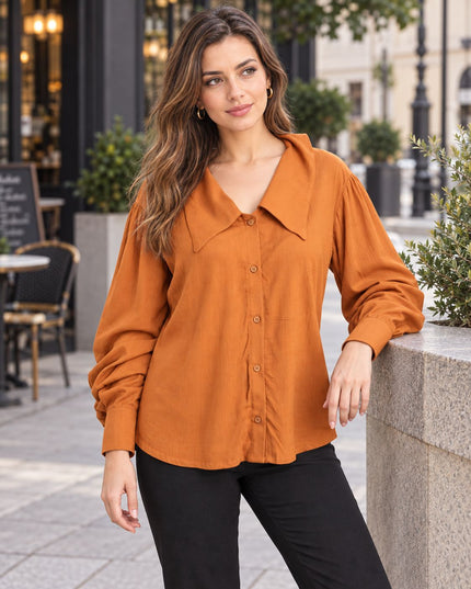 Blusa Lu - Marrón