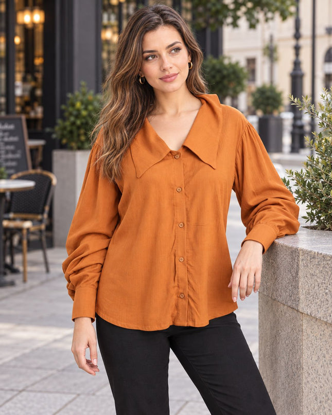 Blusa Lu - Marrón