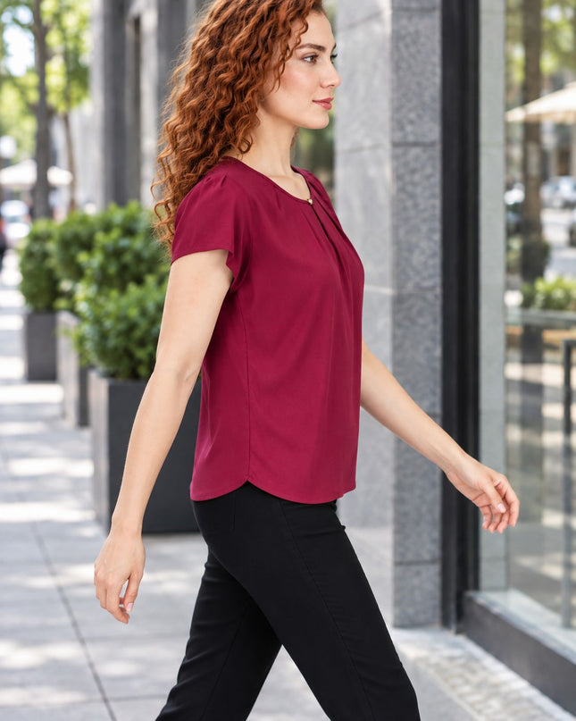 Blusa Lyne - Vino