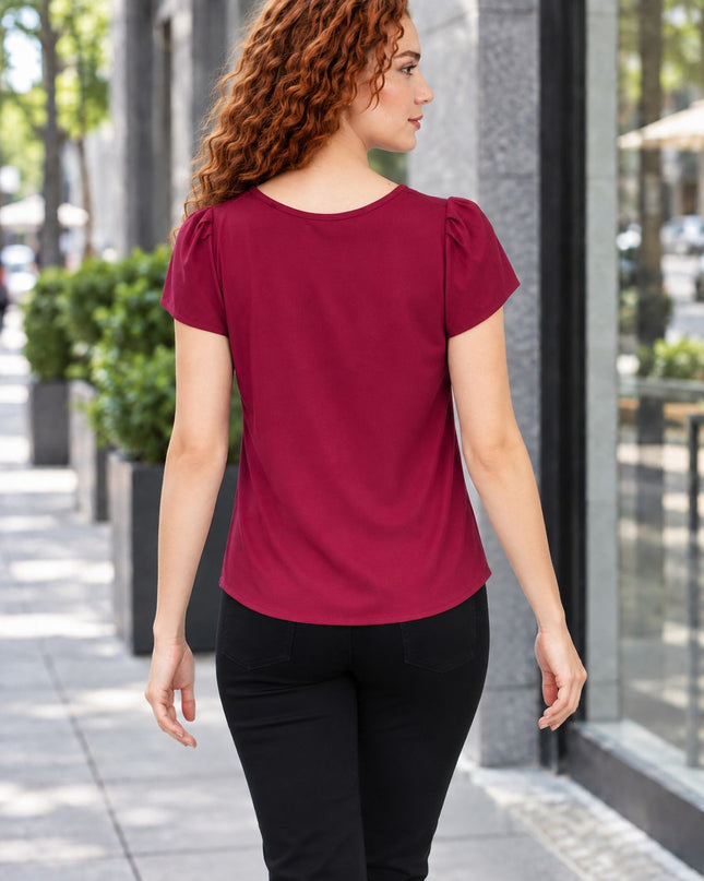 Blusa Lyne - Vino