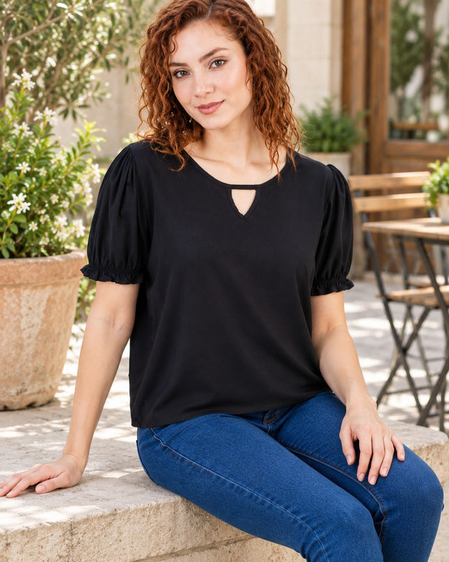 Blusa Raysi - Negro