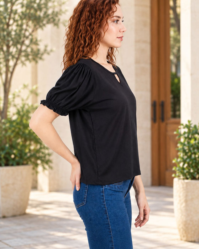 Blusa Raysi - Negro