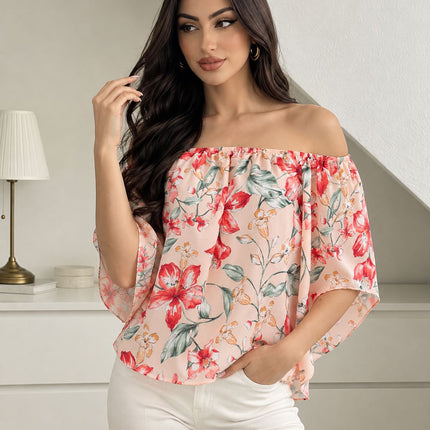 Blusa Xiomi - Anaranjado