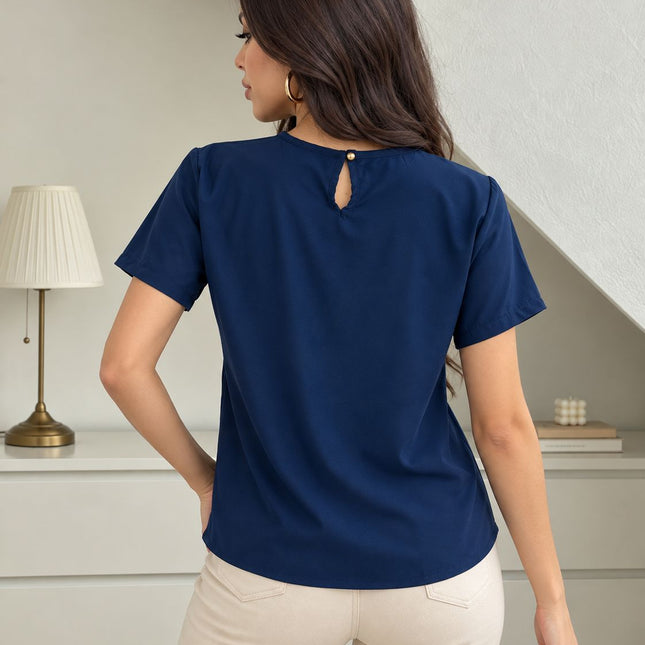 Blusa Zibelle - Azul Acero