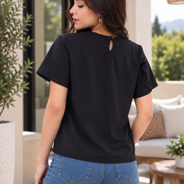 Blusa Zibelle - Negro