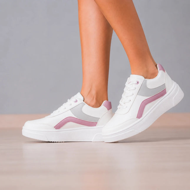 Zapatillas Urbanas Mujer Boom - Plomo