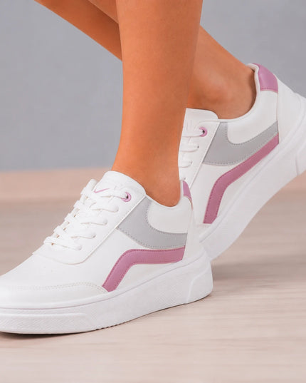 Zapatillas Urbanas Mujer Boom - Plomo