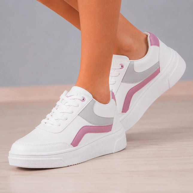 Zapatillas Urbanas Mujer Boom - Plomo