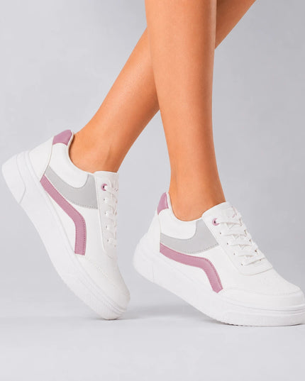 Zapatillas Urbanas Mujer Boom - Plomo