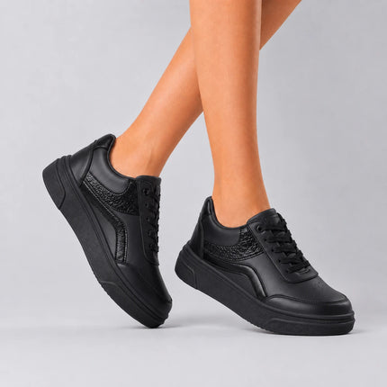 Zapatillas Urbanas Mujer Boom - Negro