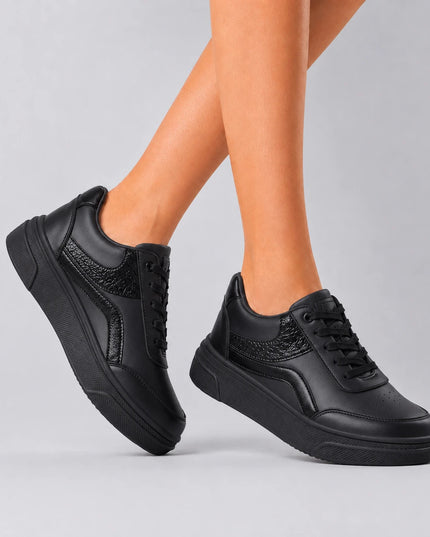 Zapatillas Urbanas Mujer Boom - Negro