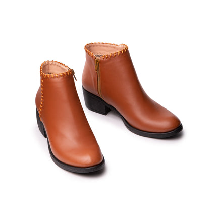 Botines Mujer Albany - Camel