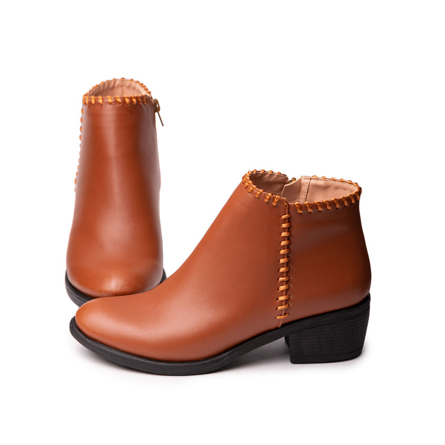 Botines Mujer Albany - Camel