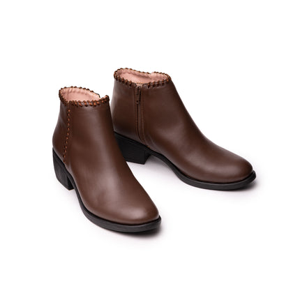 Botines Mujer Albany - Marron
