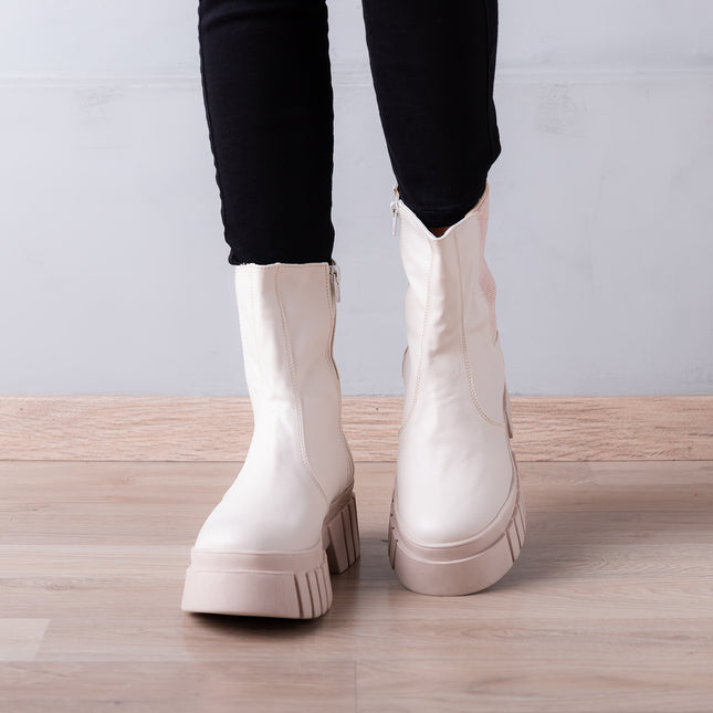 Botas Mujer Artigas  - Nude