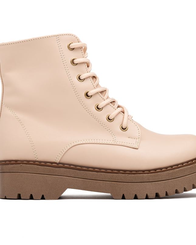 Botas Bado  - Beige Cuero