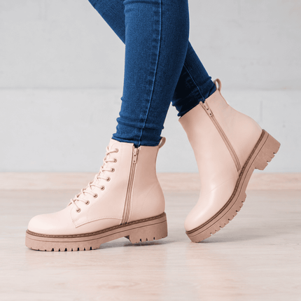 Botas Mujer Bado  - Nude