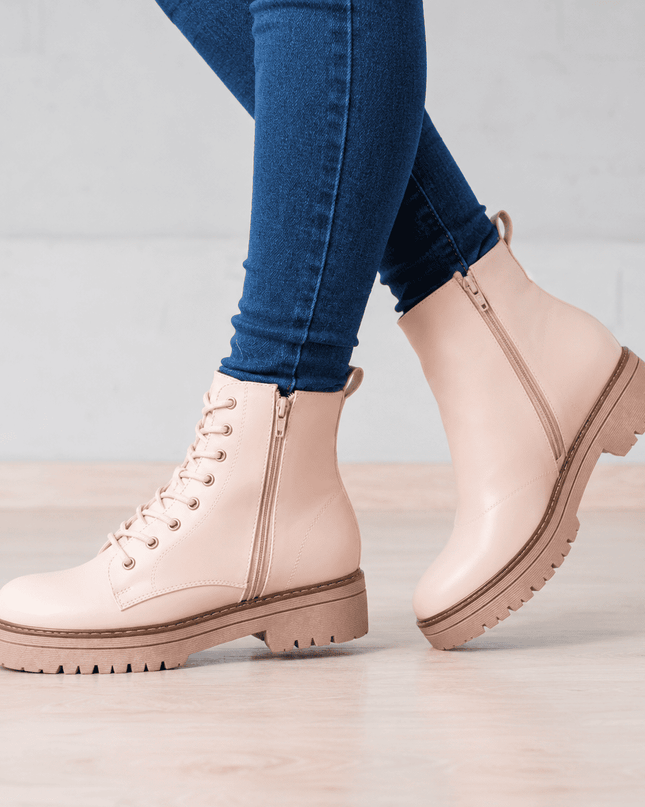 Botas Mujer Bado  - Nude