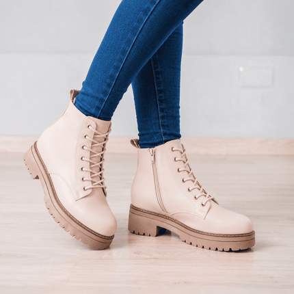 Botas Mujer Bado  - Nude