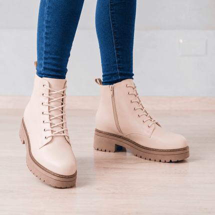 Botas Mujer Bado  - Nude