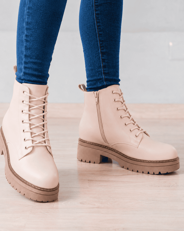 Botas Mujer Bado  - Nude