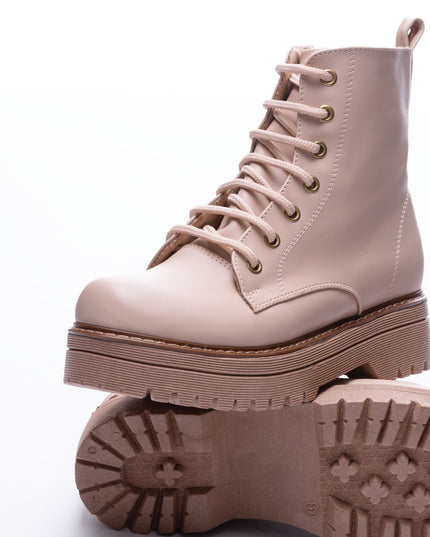Botas Bado  - Nude Cuero