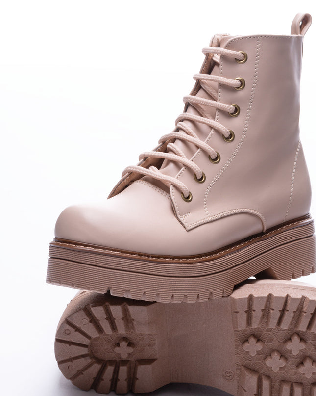 Botas Bado  - Nude Cuero