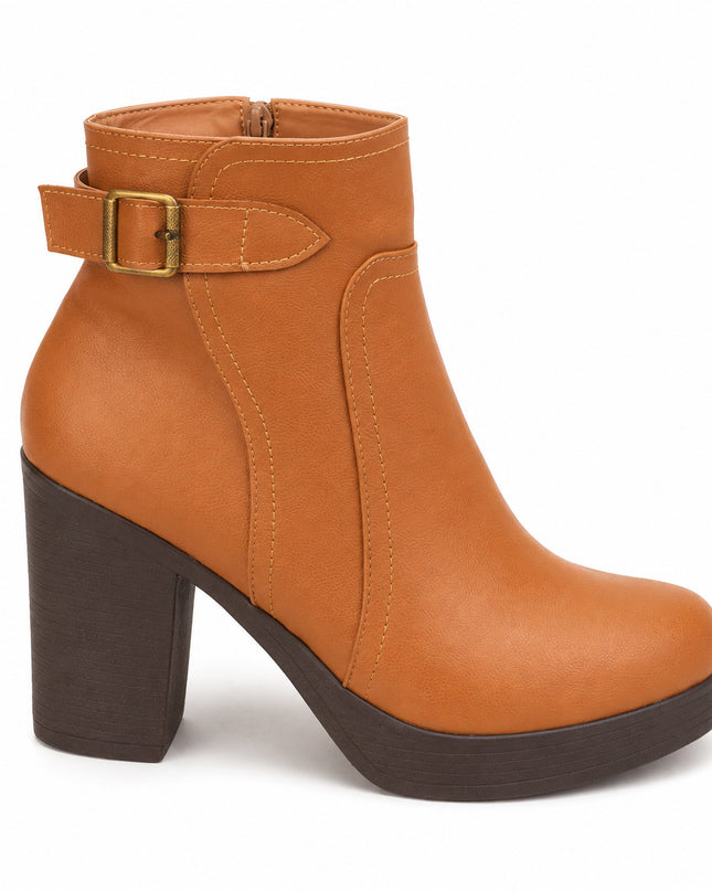 Botas Mujer Baku - Camel