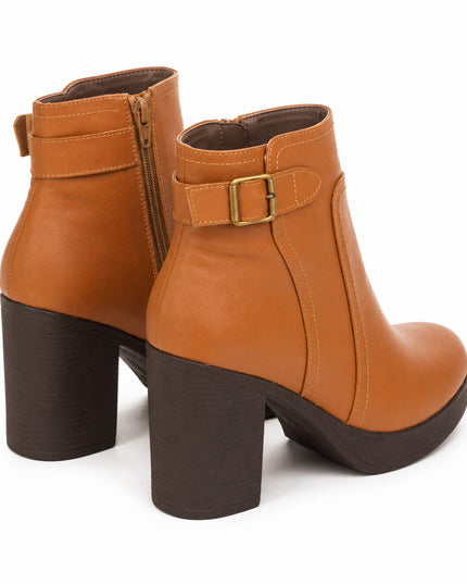 Botas Mujer Baku - Camel