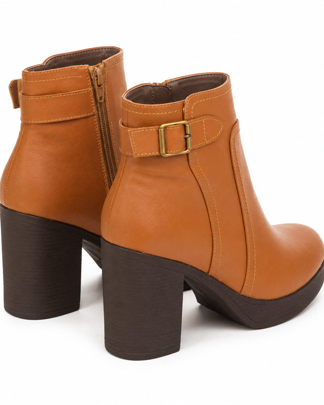 Botas Mujer Baku - Camel