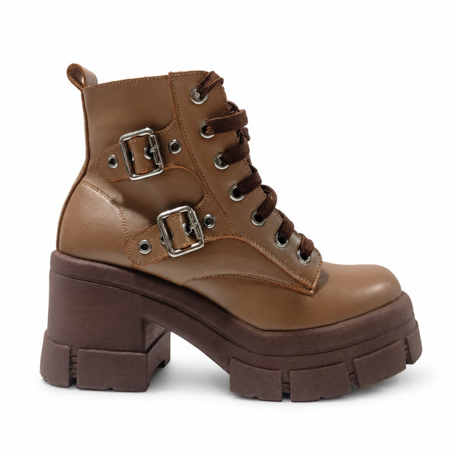 Botas Mujer Bardo - Marron Claro
