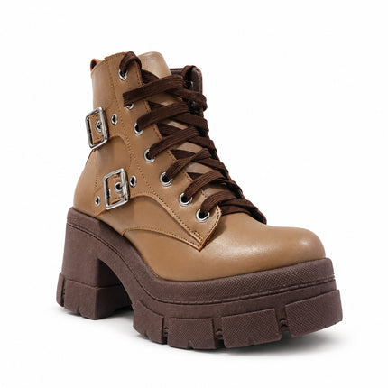 Botas Mujer Bardo - Marron Claro