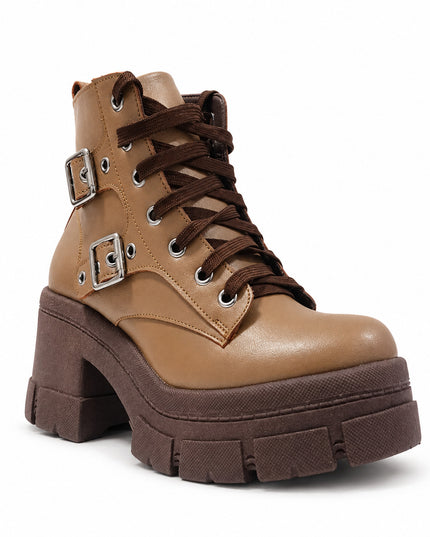 Botas Mujer Bardo - Marron Claro