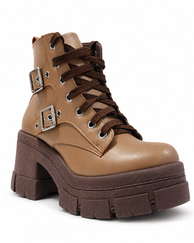Botas Mujer Bardo - Marron Claro