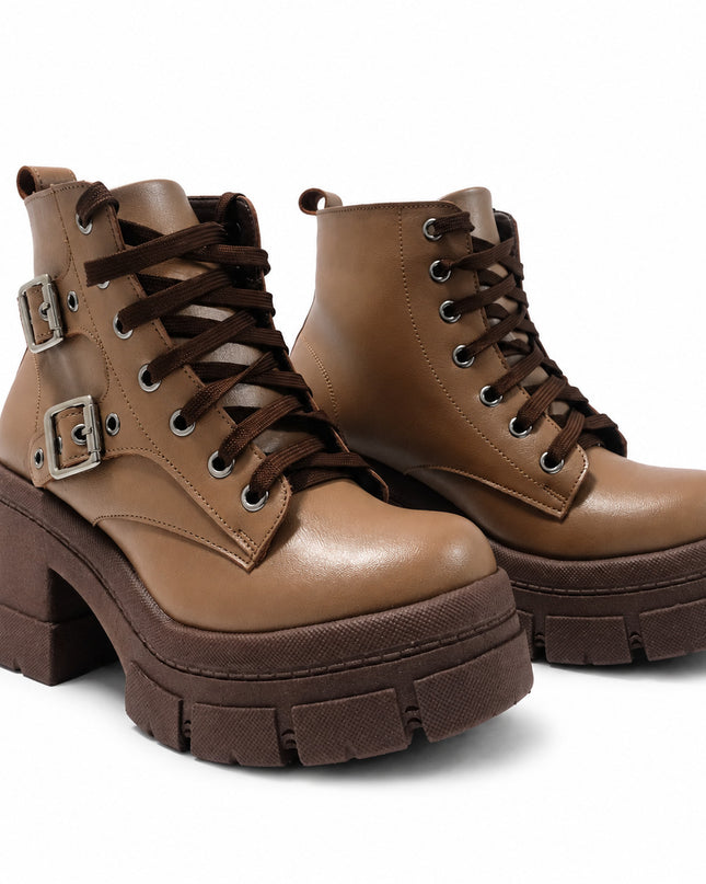 Botas Mujer Bardo - Marron Claro