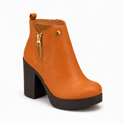 Botas Mujer Belgrado - Camel