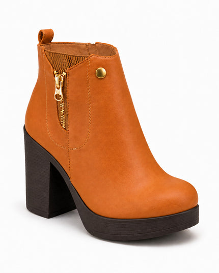 Botas Mujer Belgrado - Camel